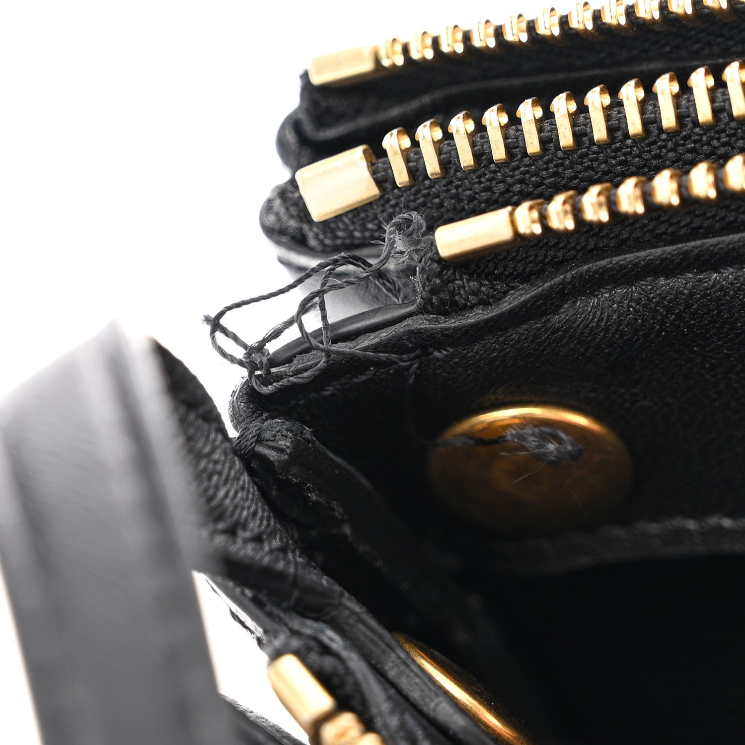 Celine Lambskin Large Trio Crossbody Bag Black 14 of 16