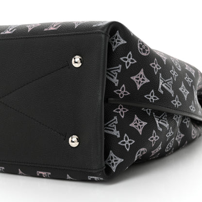 Louis Vuitton Mahina Carmel Hobo PM Black 9 of 9