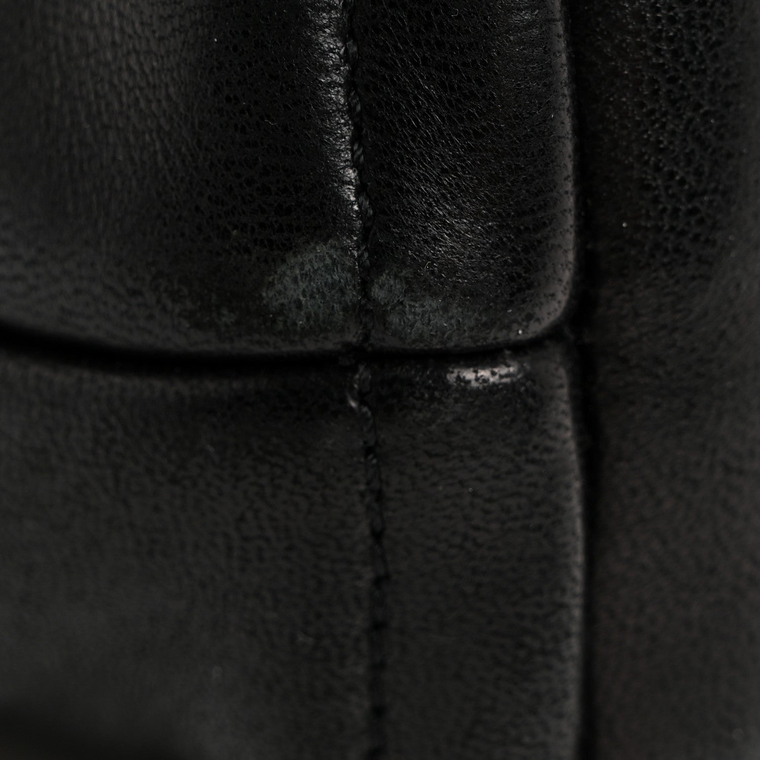 Saint Laurent Lambskin Quilted Toy Loulou Puffer Monogram Chain Satchel Black 13 of 16