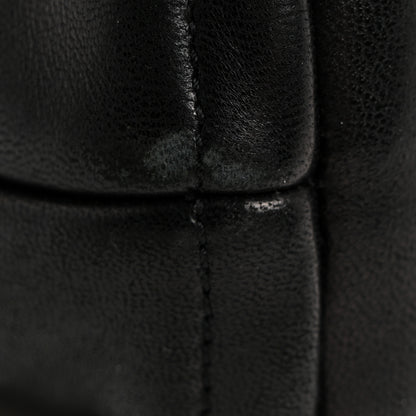 Saint Laurent Lambskin Quilted Toy Loulou Puffer Monogram Chain Satchel Black 13 of 16