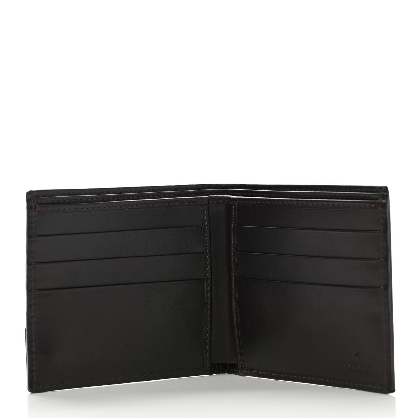 Monogram Britt Bi-Fold Wallet Dark Brown