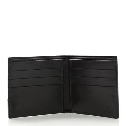 Gucci Monogram Britt Bi-Fold Wallet Dark Brown 5 of 8