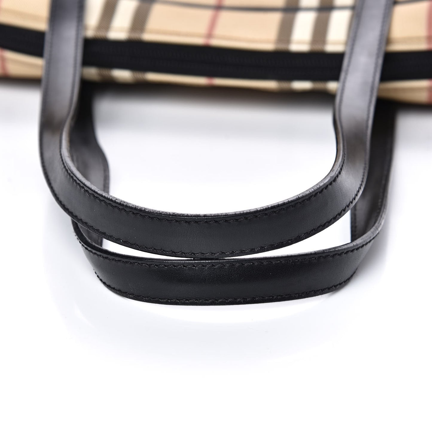 House Check Shoulder Bag Black
