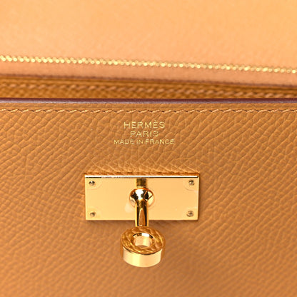 Hermes Epsom Kelly Wallet To Go Sesame 6 of 10