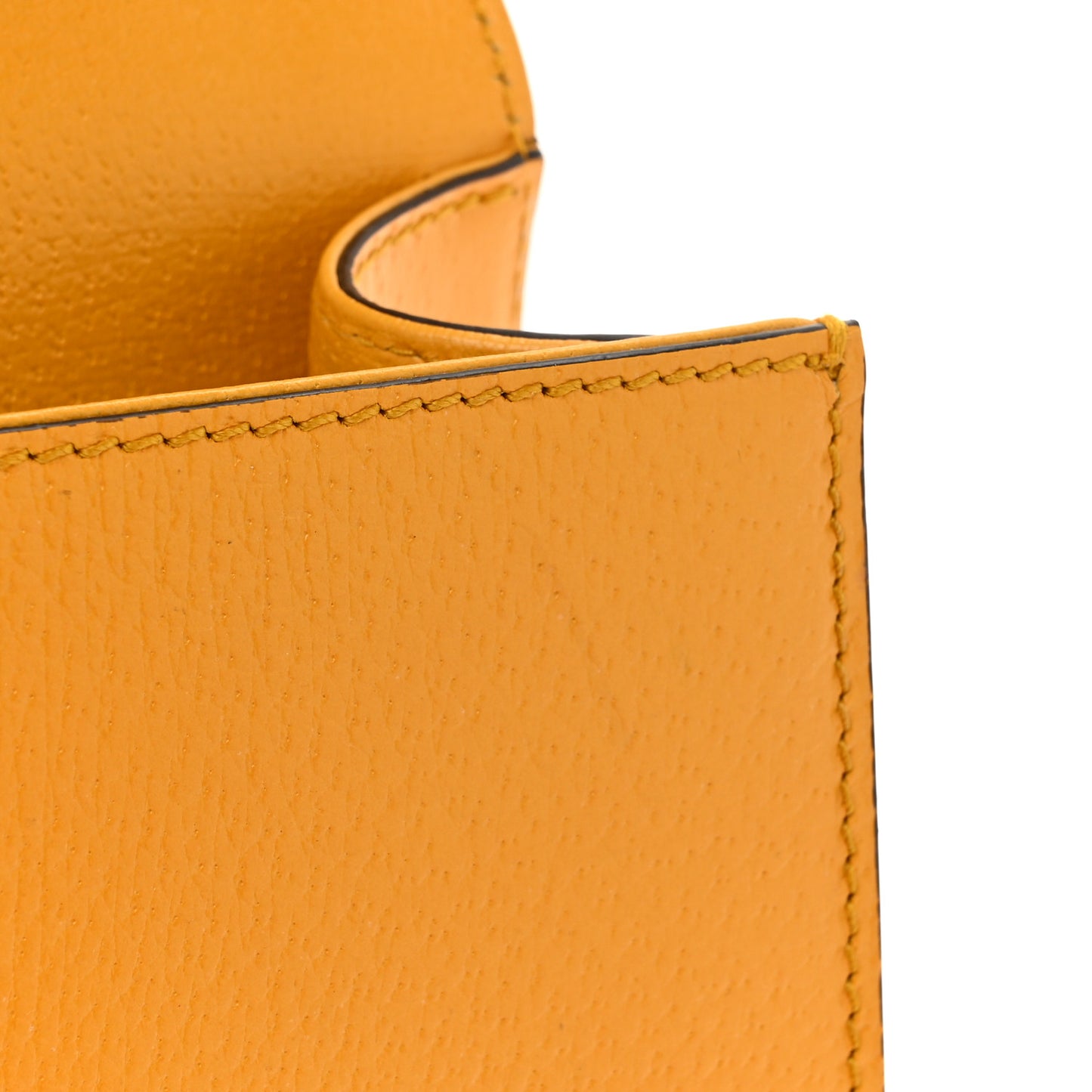 Textured Calfskin Bamboo Web Medium Falena Moth Top Handle Bag Crop