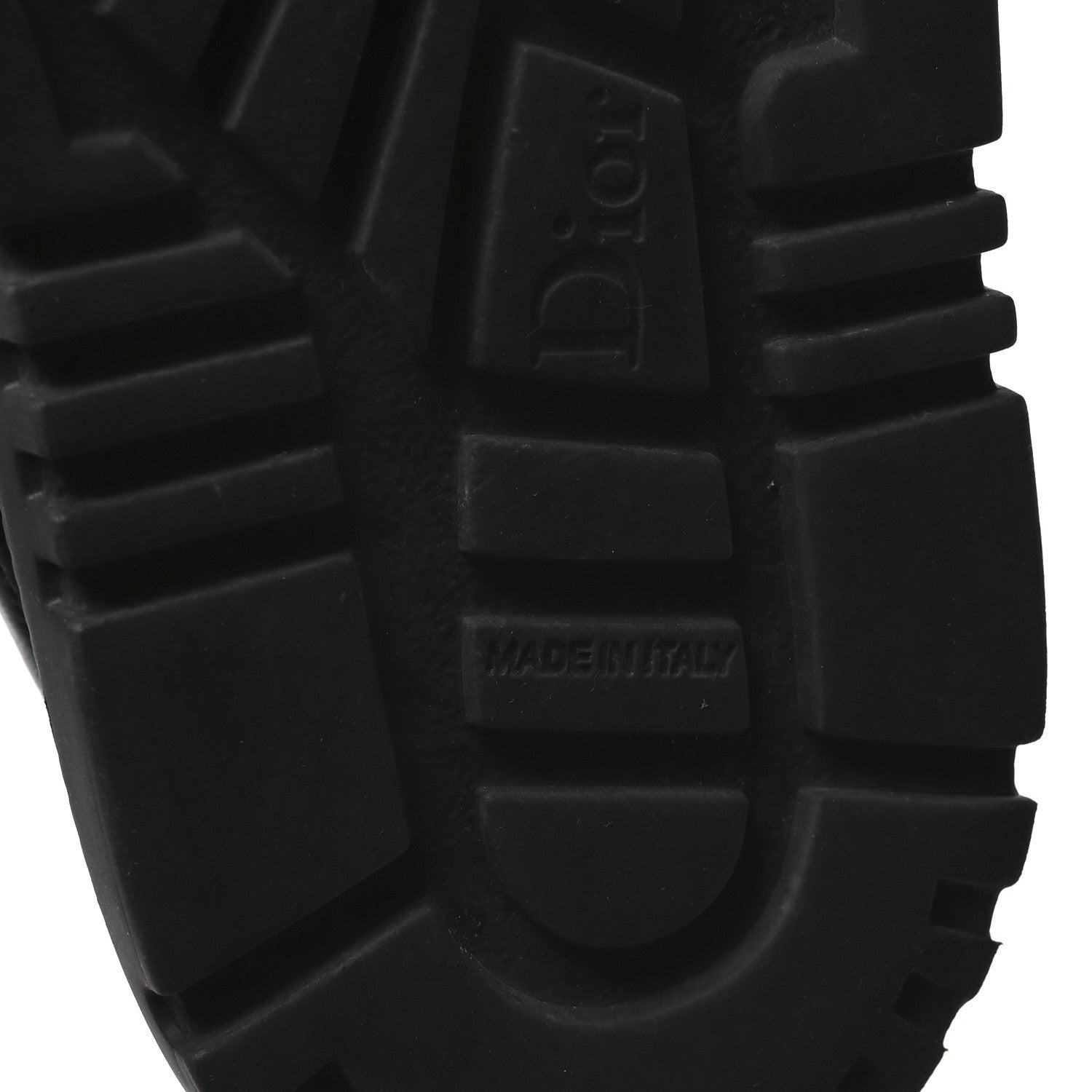Christian Dior Lambskin Dioract 10mm Sandals 37.5 Black 9 of 10