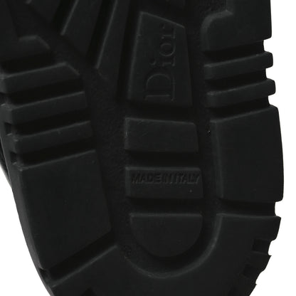 Christian Dior Lambskin Dioract 10mm Sandals 37.5 Black 9 of 10