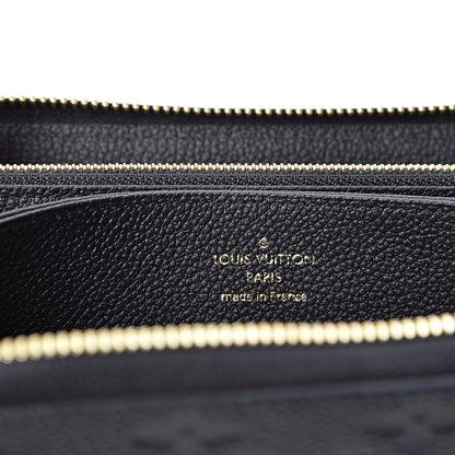 Louis Vuitton Empreinte Zippy Wallet Black 7 of 9