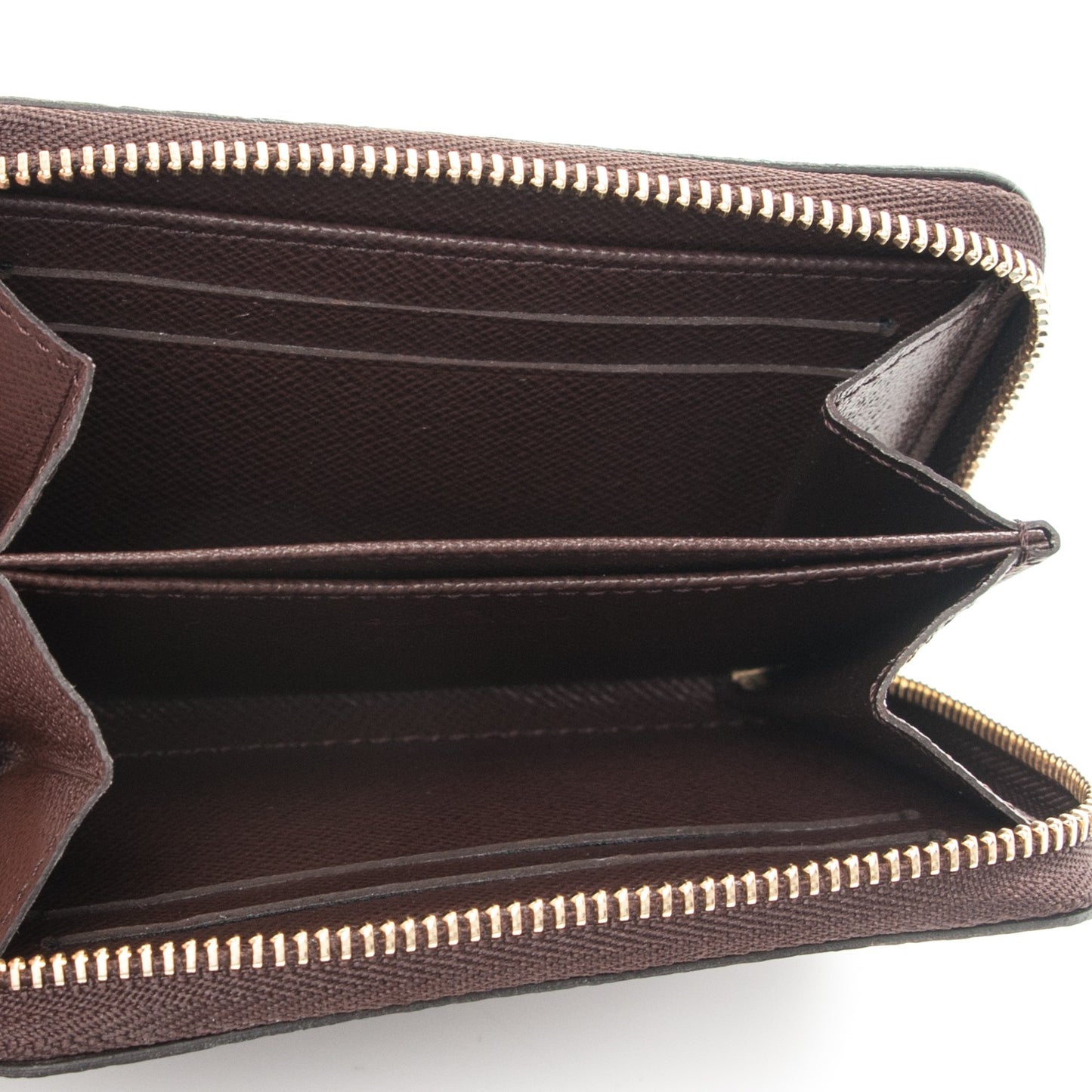Damier Ebene Zippy Coin Purse