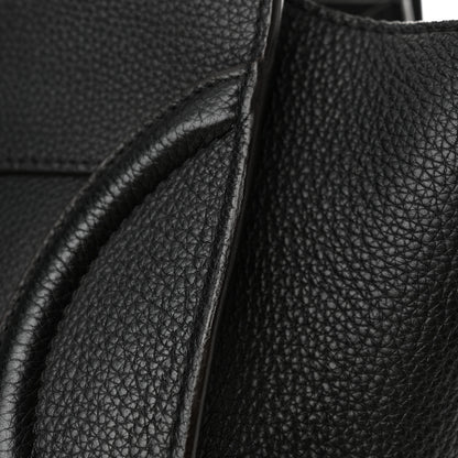 Celine Drummed Calfskin Mini Luggage Black 15 of 19