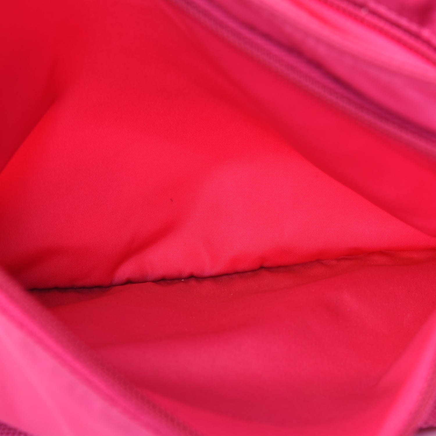 Prada Nylon Vela Flat Messenger Bag Fuxia 6 of 18