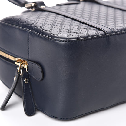 Gucci Microguccissima Medium Crossbody Bag Blue 8 of 12