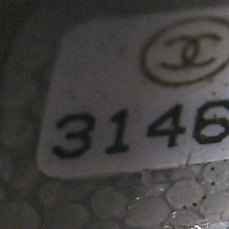 Chanel Caviar Quilted Small Cosmetic Case Grey 7 of 8