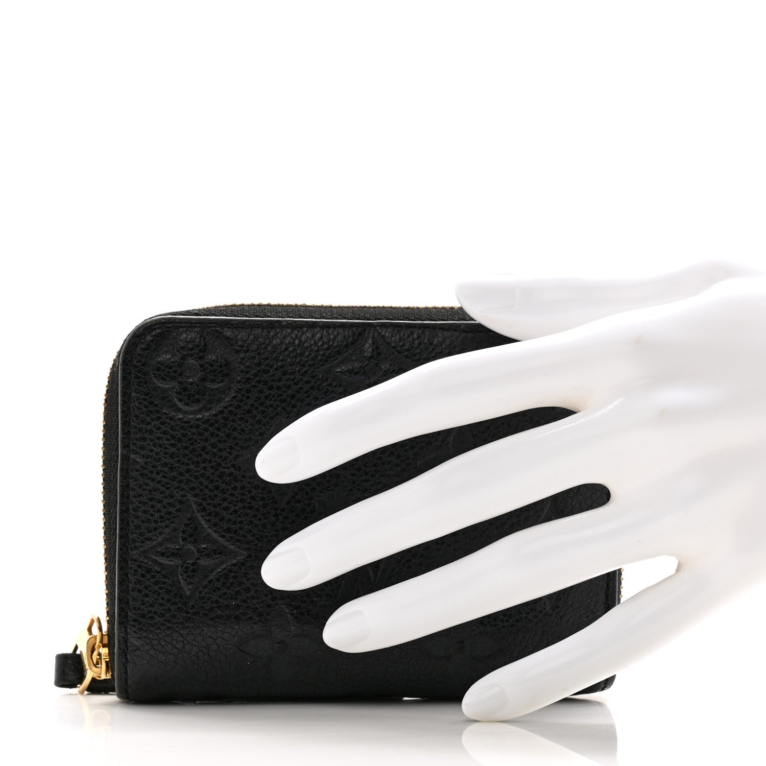 Louis Vuitton Empreinte Zippy Coin Purse Black 2 of 9