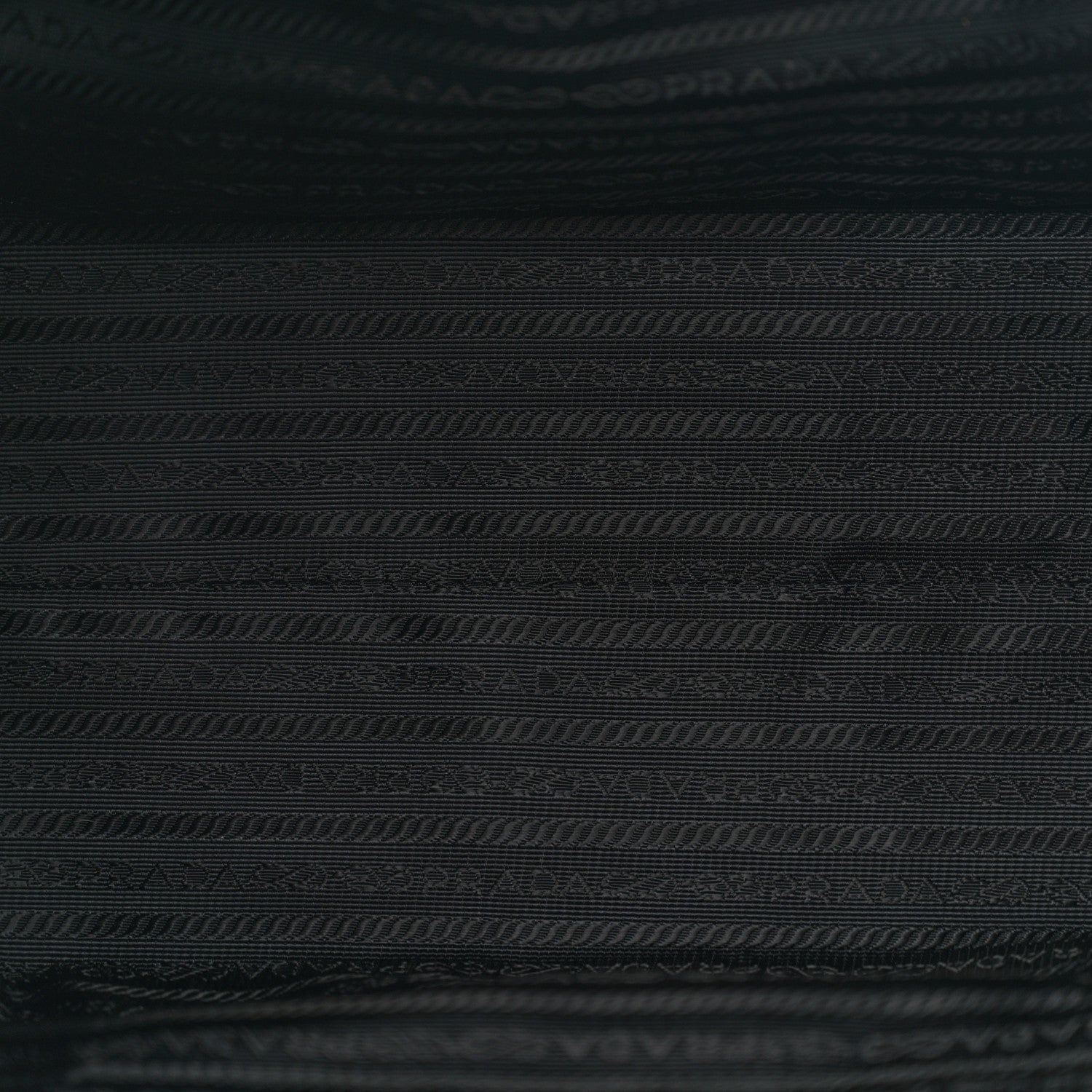 Prada Tessuto Nylon Saffiano Shopping Tote Black 5 of 10