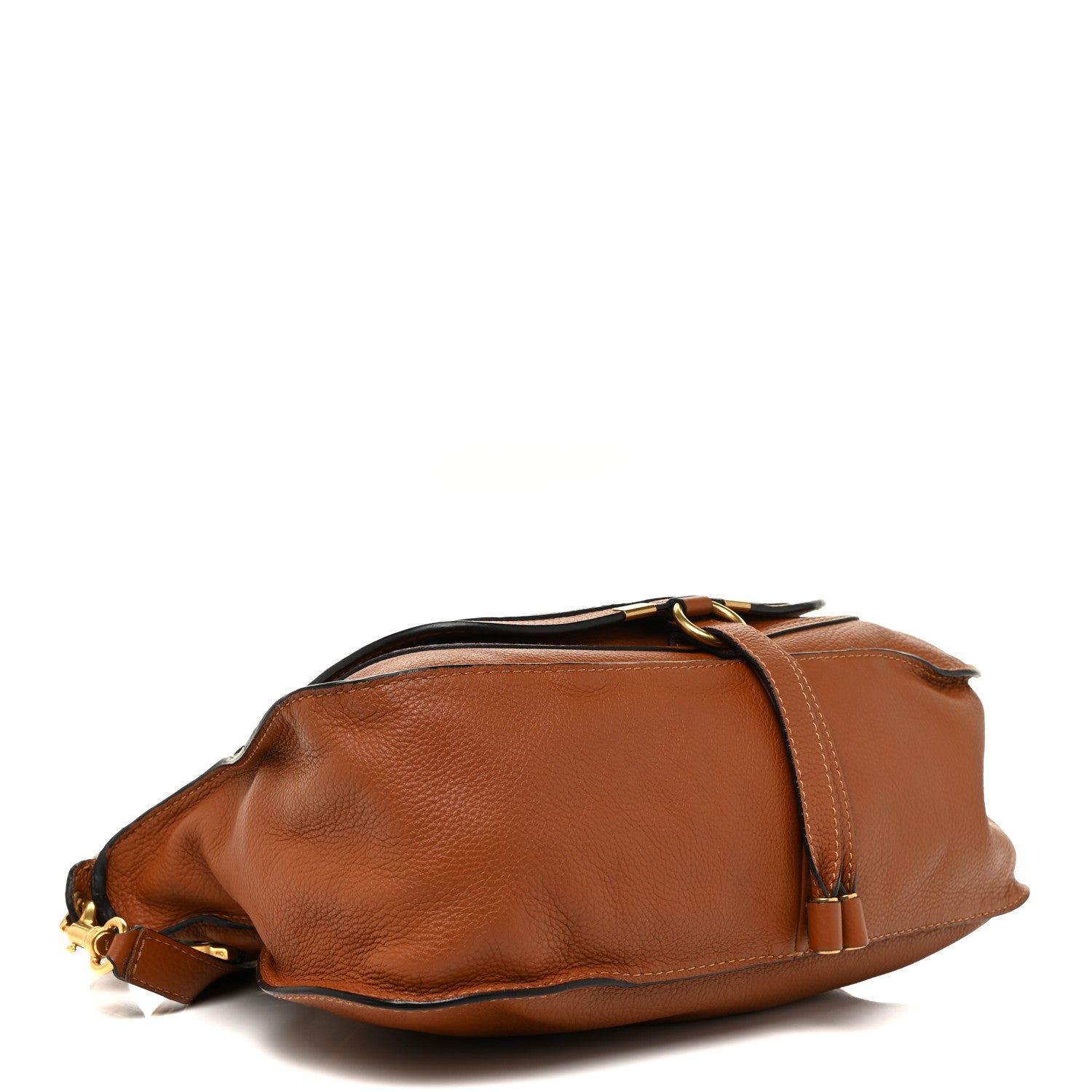 Chloe Calfskin Medium Marcie Satchel Tan 4 of 10