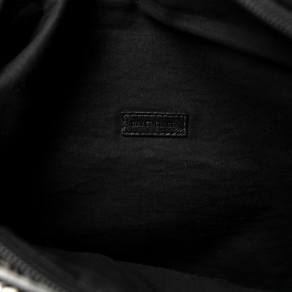 Balenciaga Smooth Calfskin Losange Monogram Explorer Belt Bag Black Grey 6 of 10