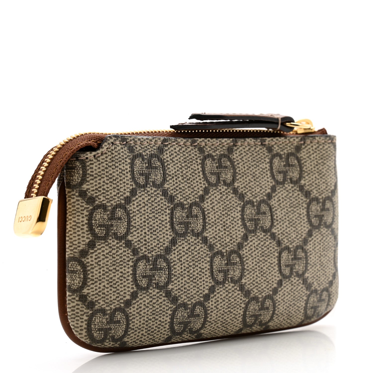 Gucci GG Supreme Monogram Key Case Brown 3 of 8