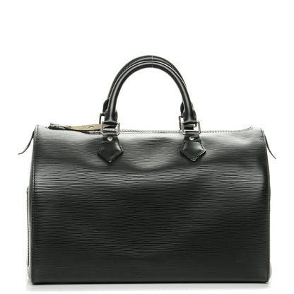 Louis Vuitton Epi Speedy 30 Black 1 of 10