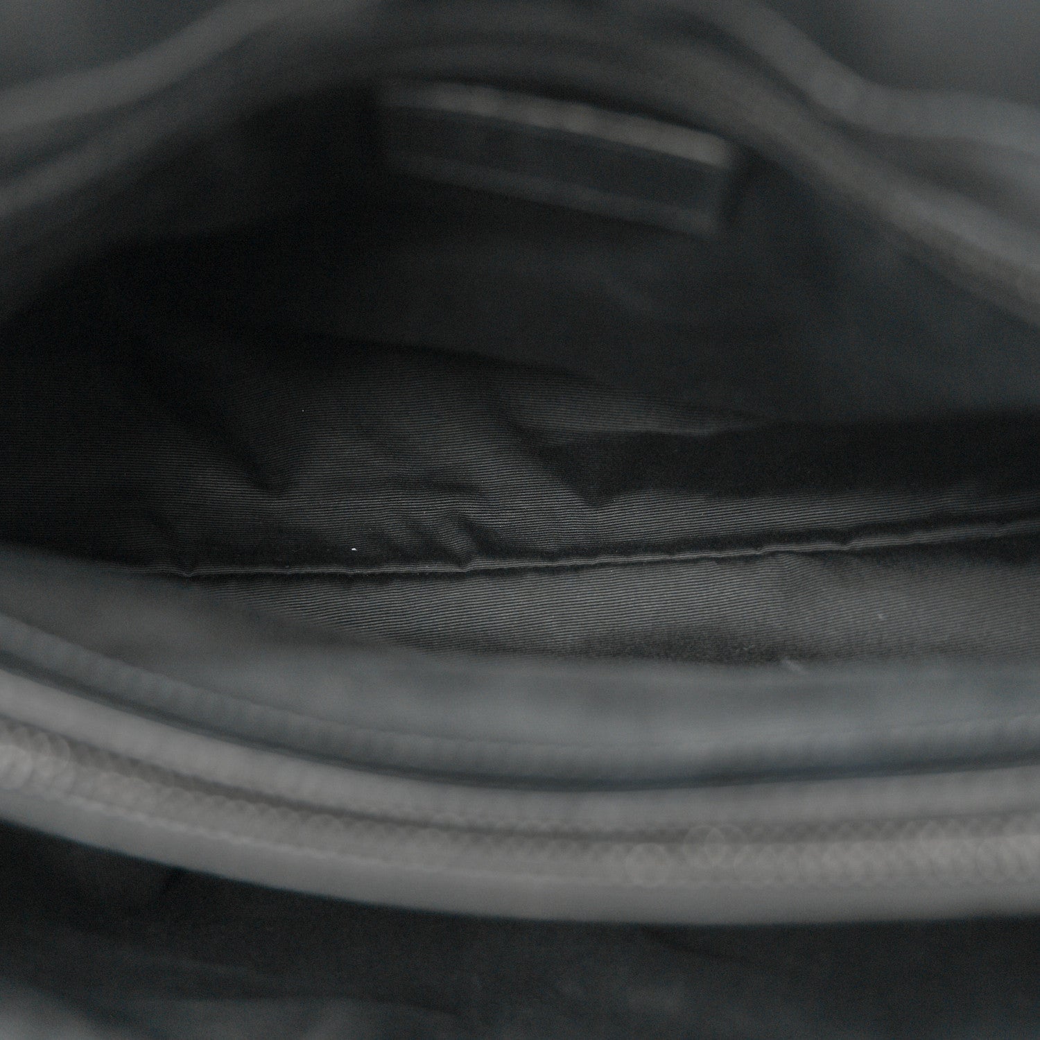 Saint Laurent Calfskin Y Quilted Monogram Monochrome Large Loulou Chain Satchel Black 5 of 13