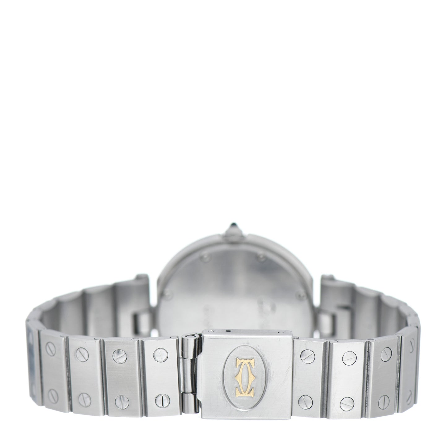 Stainless Steel 33mm Santos Vendome Quartz Watch