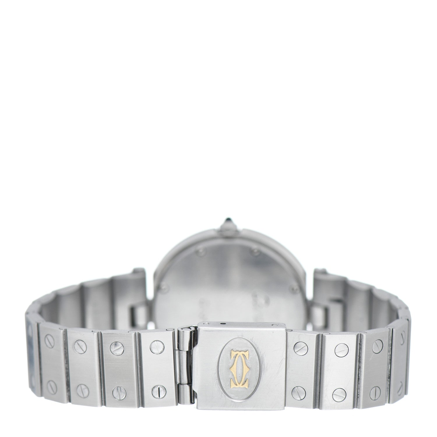Cartier Stainless Steel 33mm Santos Vendome Quartz Watch 3 of 4