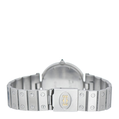 Cartier Stainless Steel 33mm Santos Vendome Quartz Watch 3 of 4