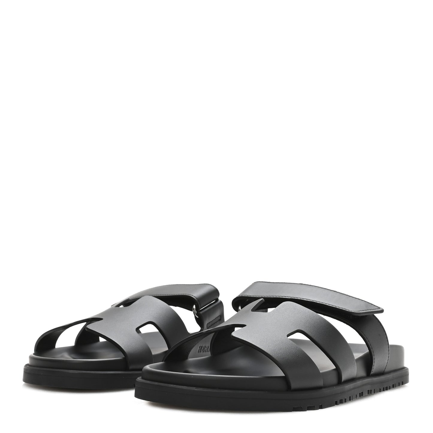 Calfskin Womens Chypre Sandals 40 Black