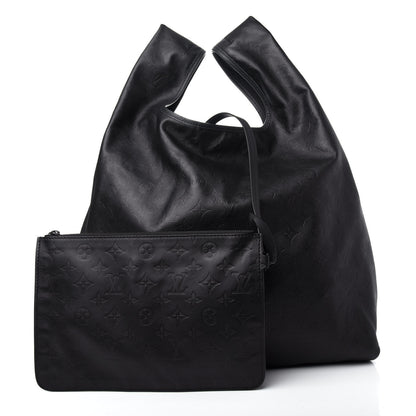 Louis Vuitton Calfskin Monogram Shadow Tote Black 3 of 11