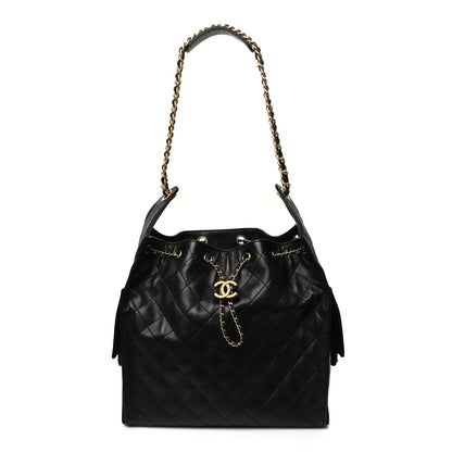 Chanel Caviar Quilted Medium Chanel 25 Handbag Black 1 of 11