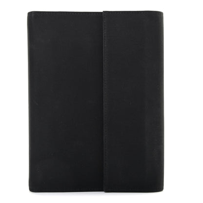Prada Nylon Calfskin Agenda Holder Black 1 of 10