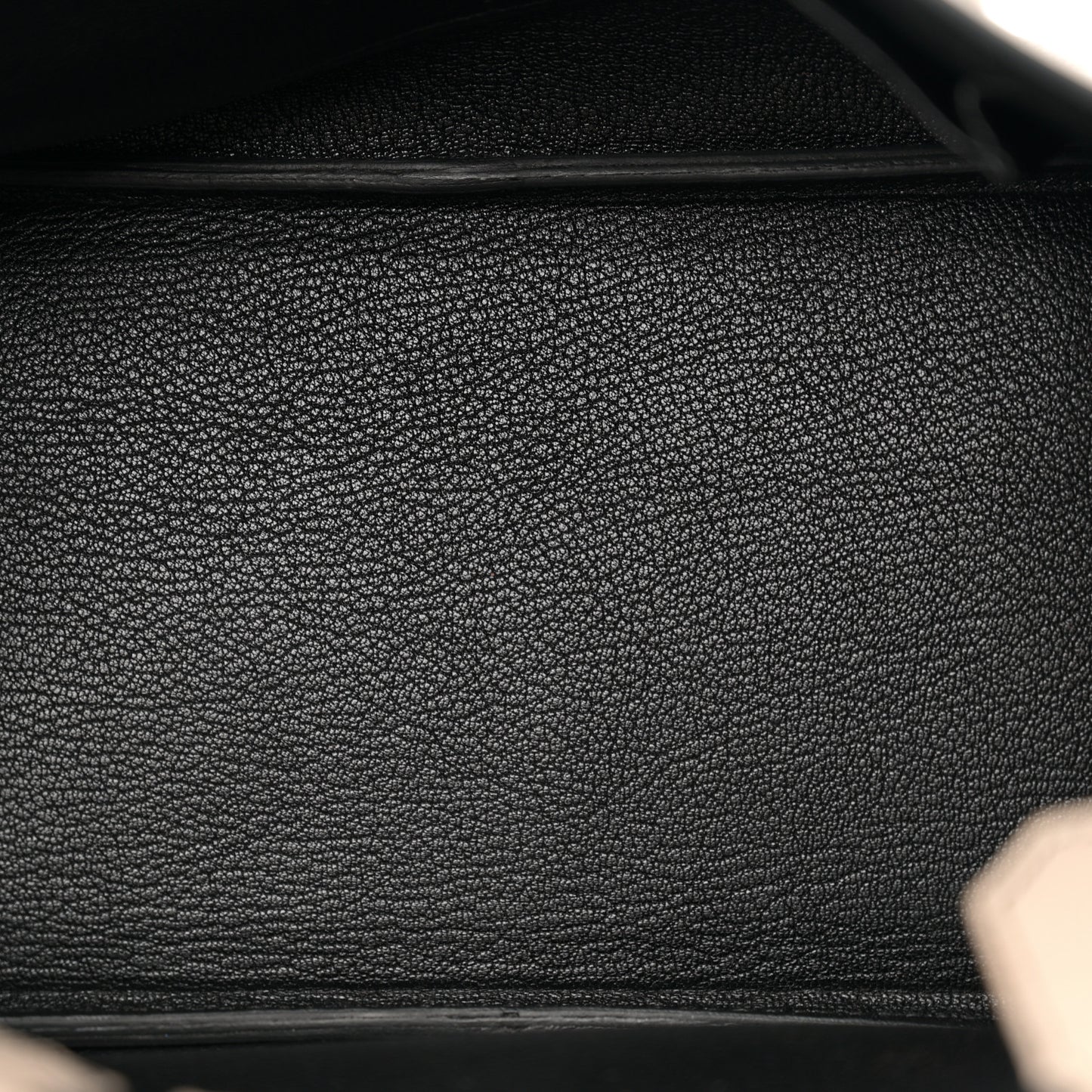 Chevre Mysore Horseshoe Birkin 30 Gris Tourterelle Black