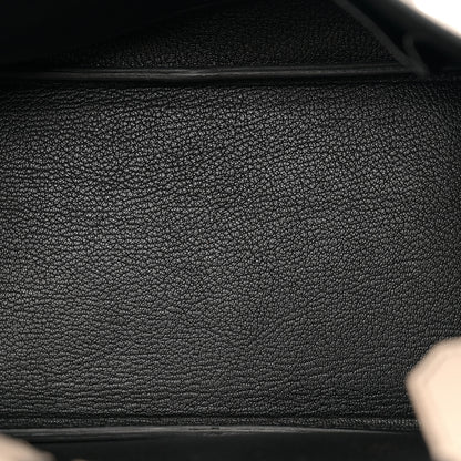 Hermes Chevre Mysore Horseshoe Birkin 30 Gris Tourterelle Black 5 of 15