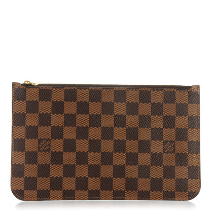 Louis Vuitton Damier Ebene Neverfull MM GM Pochette 1 of 8