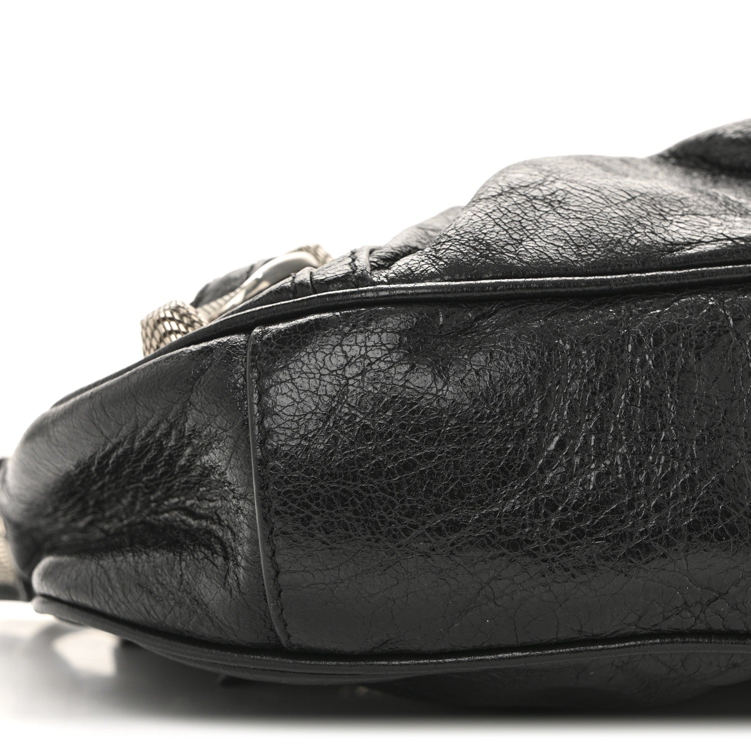 Balenciaga Agneau Arena Le Cagole Shoulder Bag XS Black 10 of 14