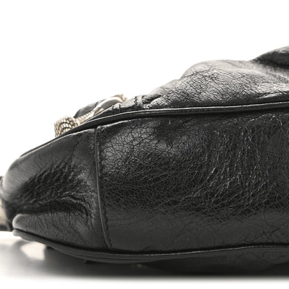 Balenciaga Agneau Arena Le Cagole Shoulder Bag XS Black 10 of 14