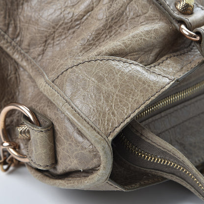 Balenciaga Agneau Giant 12 Rose Gold Hardware City Gris Poivre 13 of 16