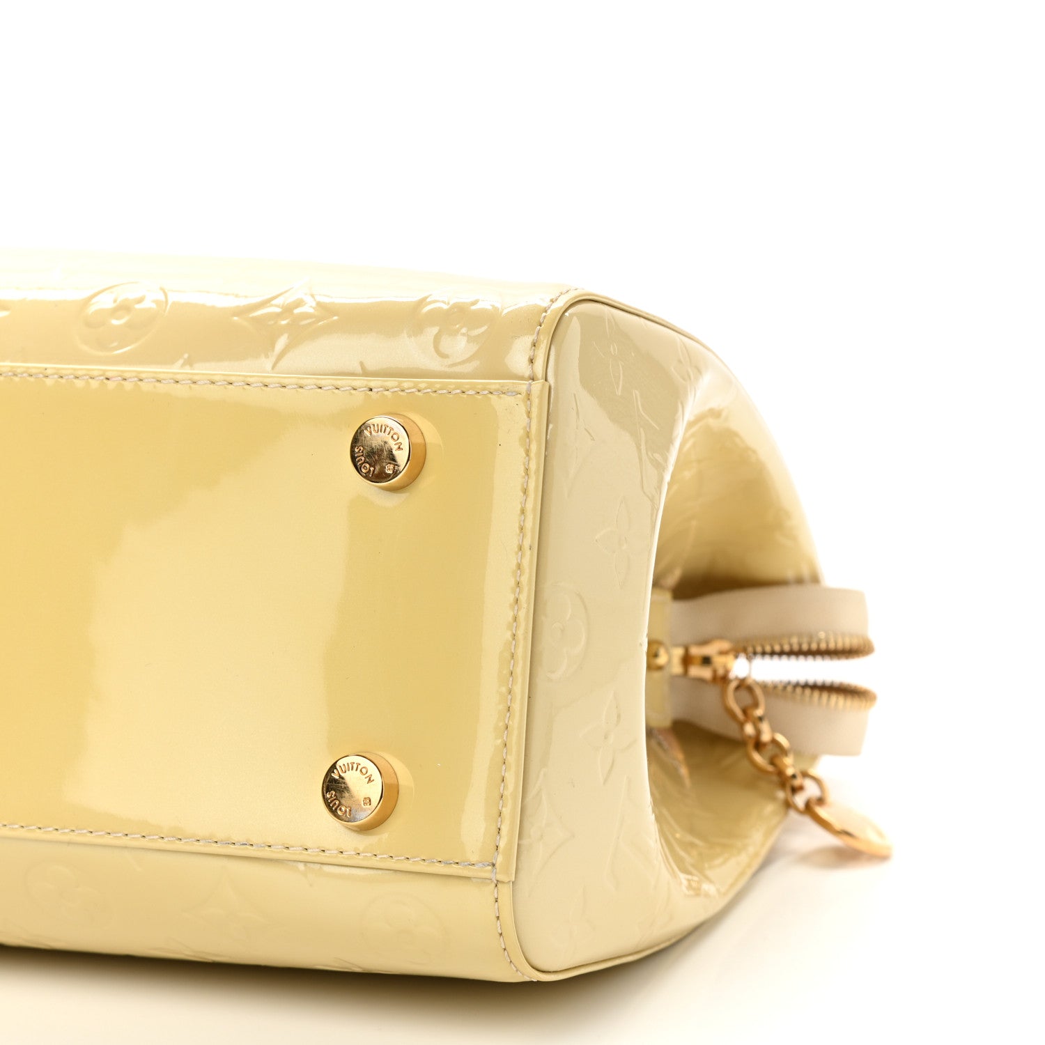 Louis Vuitton Vernis Brea GM Blanc Corail 10 of 11