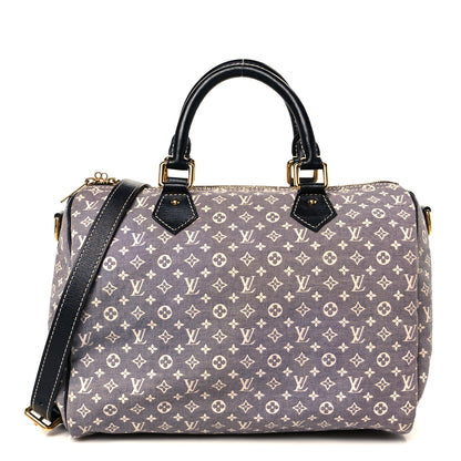 Louis Vuitton Monogram Idylle Speedy Bandouliere 30 Encre 1 of 11