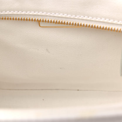 Prada Wicker Canvas Tote Naturale White 9 of 14