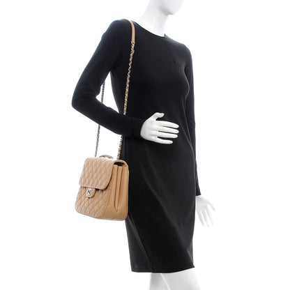 Chanel Caviar Quilted Large Urban Companion Flap Beige 2 of 12