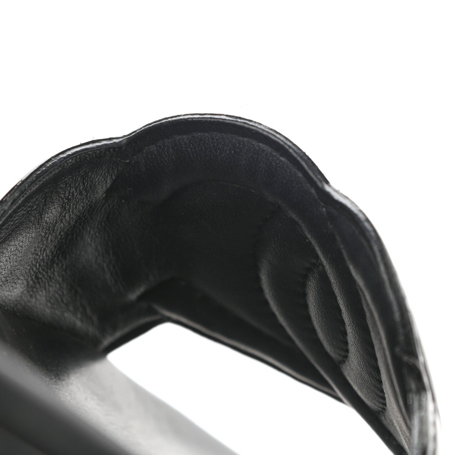 Chanel Patent CC Slide Sandals 38.5 Black 12 of 13
