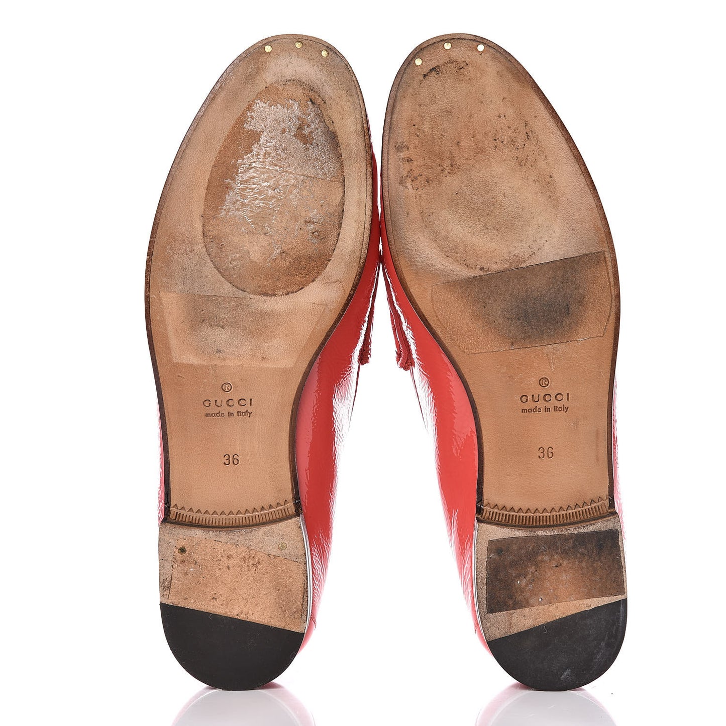 Patent Womens 1953 Horsebit Loafers 36 Coral