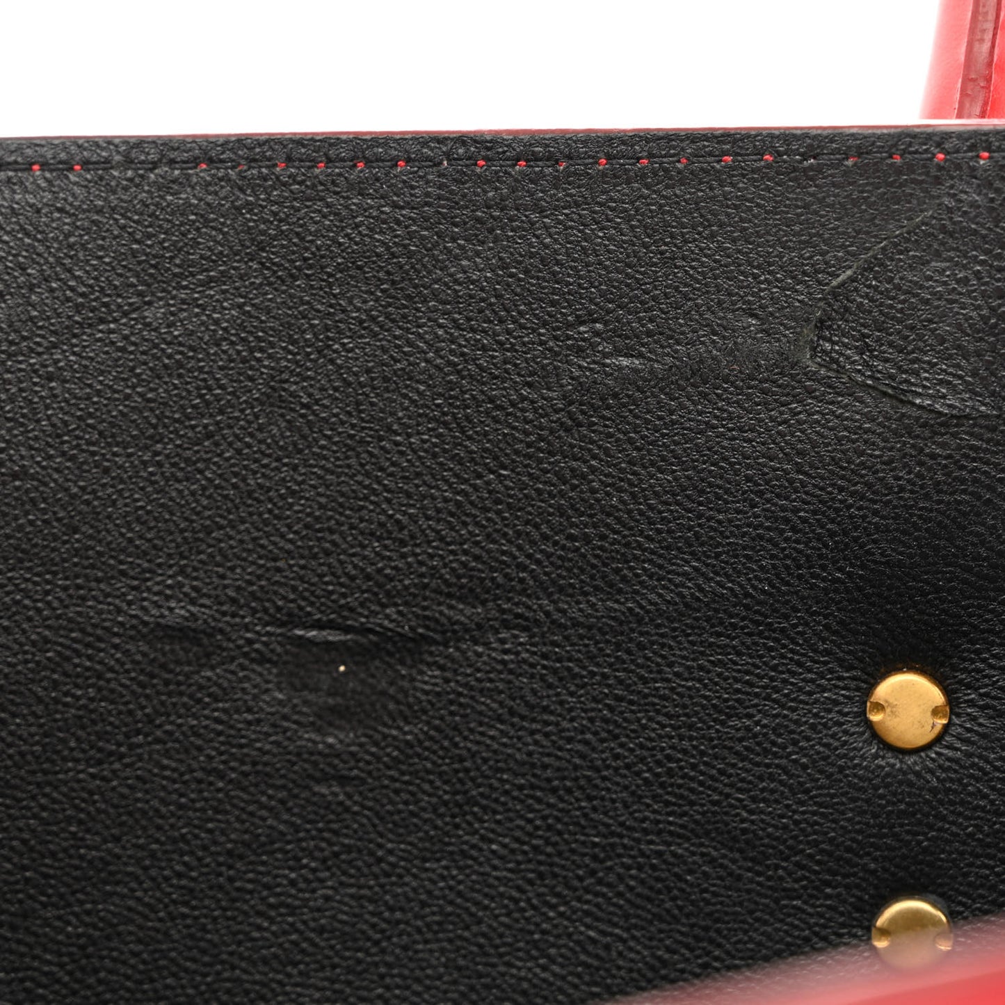 Smooth Calfskin Small Horizon Satchel Red