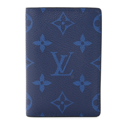 Louis Vuitton Taigarama Pocket Organizer NM Cobalt 1 of 6