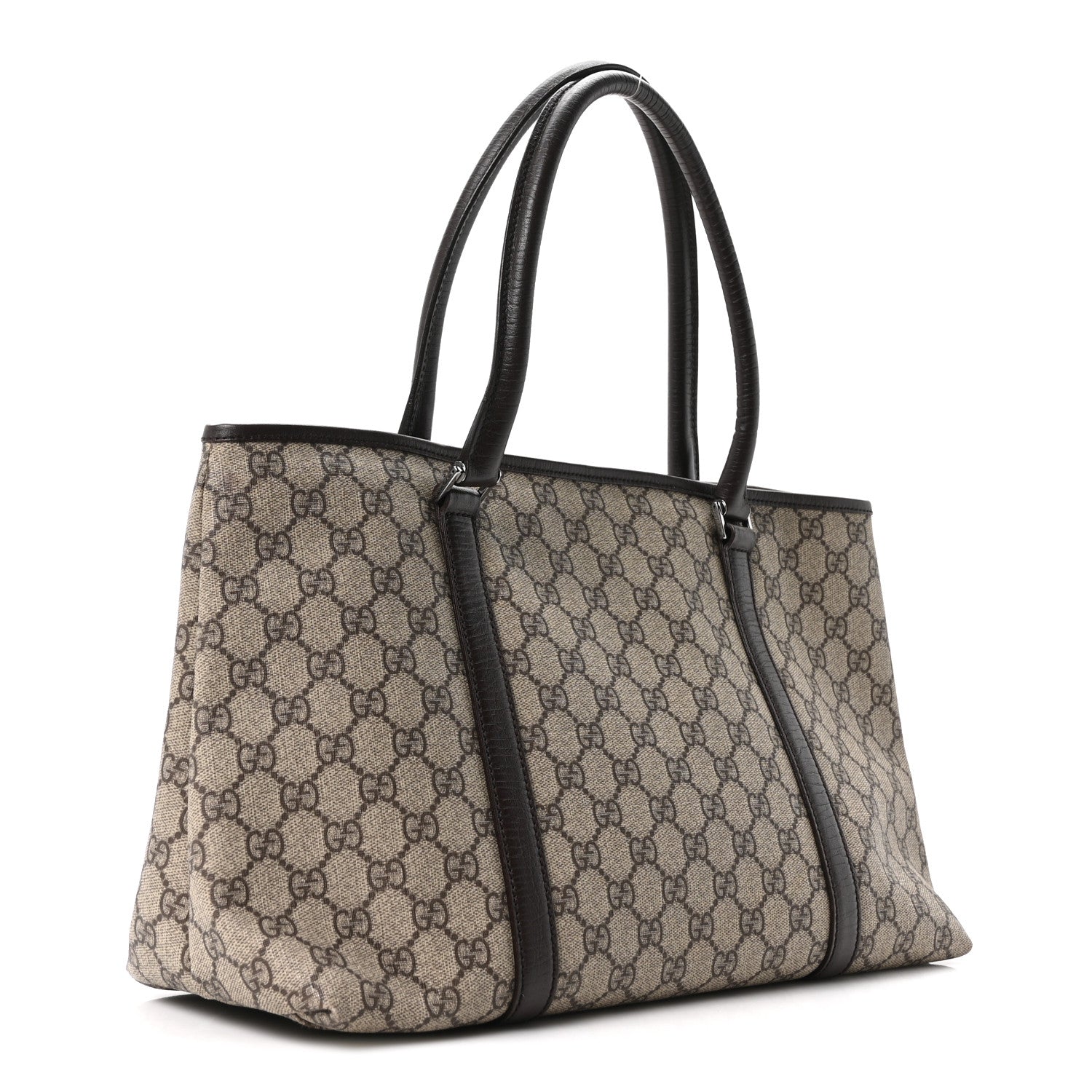 Gucci GG Plus Monogram Medium Joy Tote Dark Brown 3 of 10