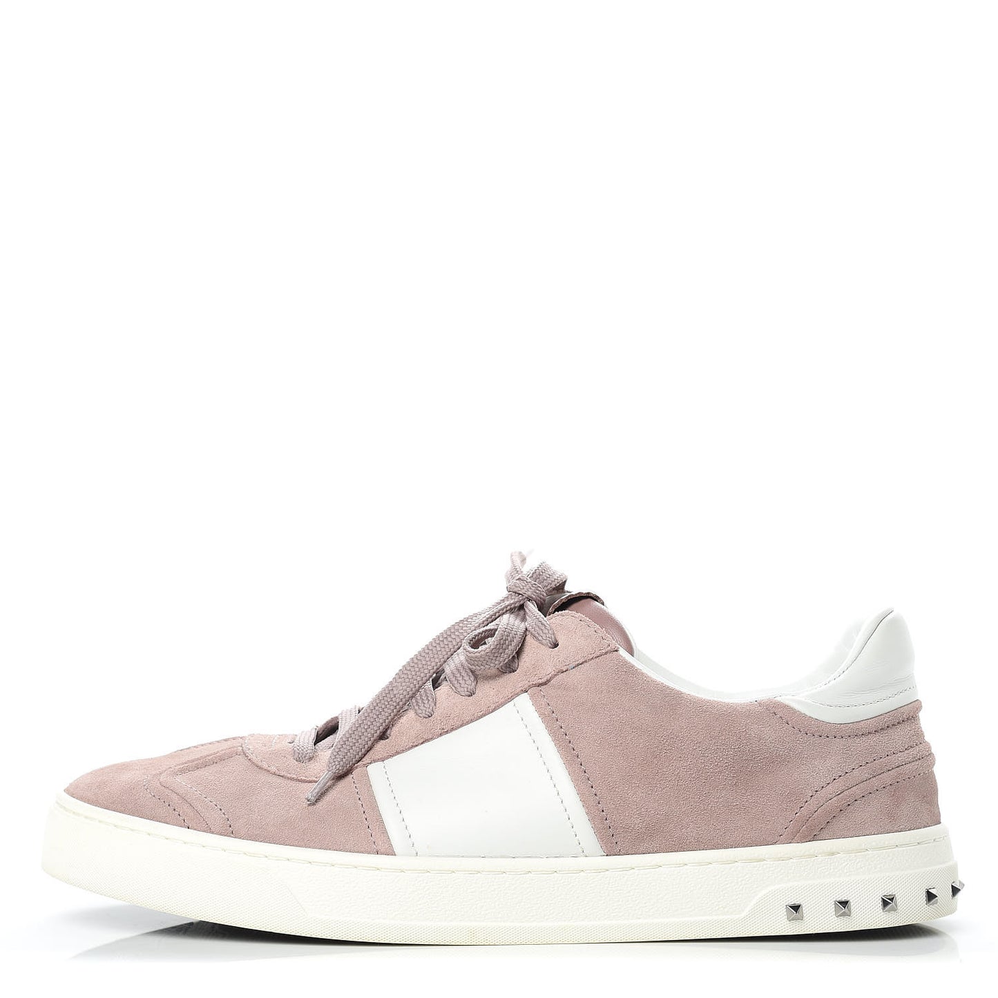 Suede Mens Flycrew Sneakers 44 Pink White