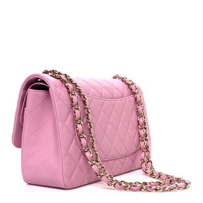 Chanel Caviar Quilted Jumbo Double Flap Pink 3 of 11
