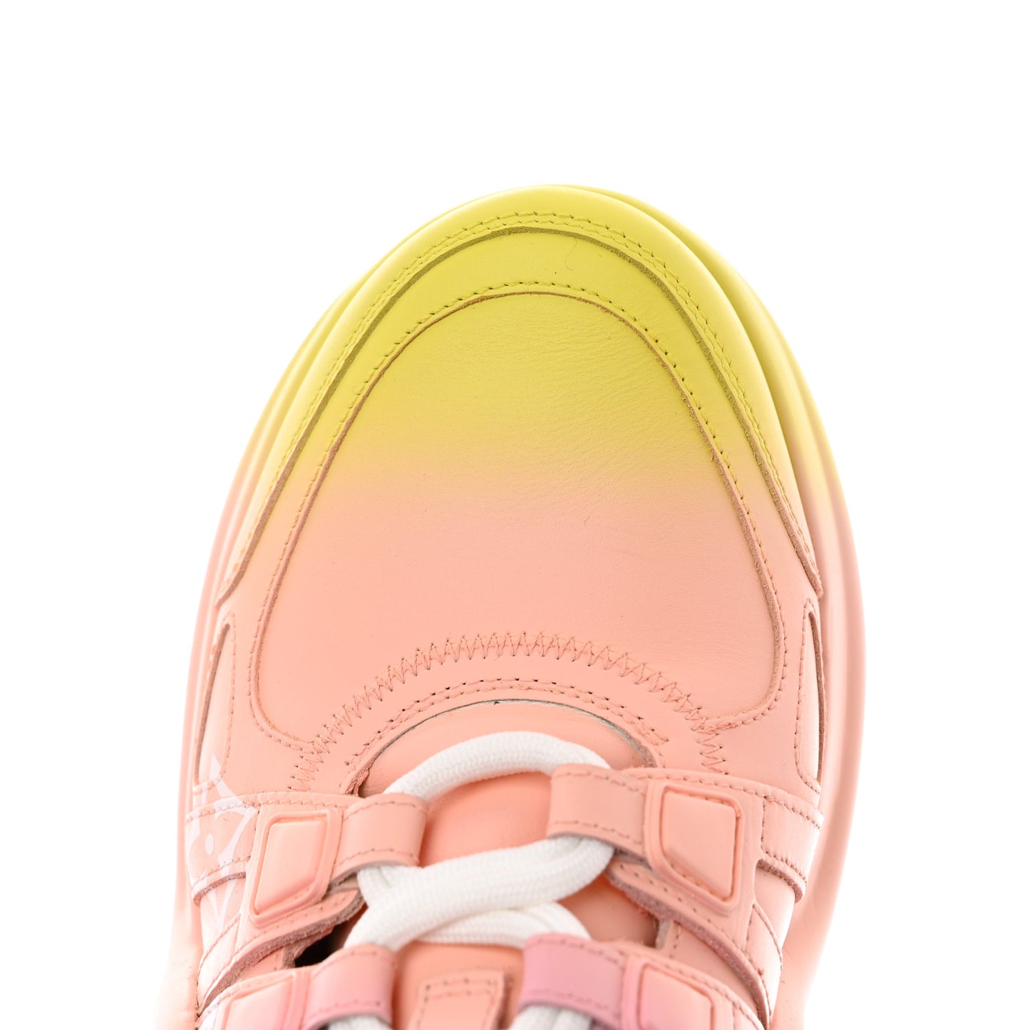 Calfskin LV Archlight Sneakers 37.5 Pink
