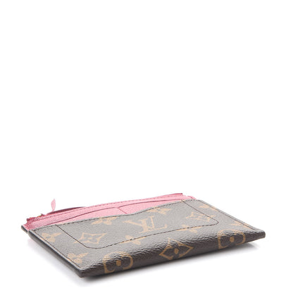 Louis Vuitton Monogram Zipped Card Holder Fuchsia 4 of 7